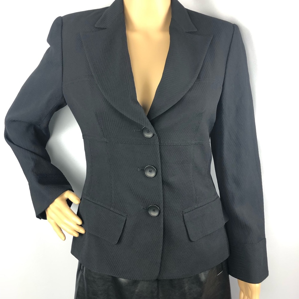 Philippe Adec Paris Black Blazer Size 4